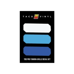 Tundra Pro Grille Decals -Car Parts Shop BlueScheme