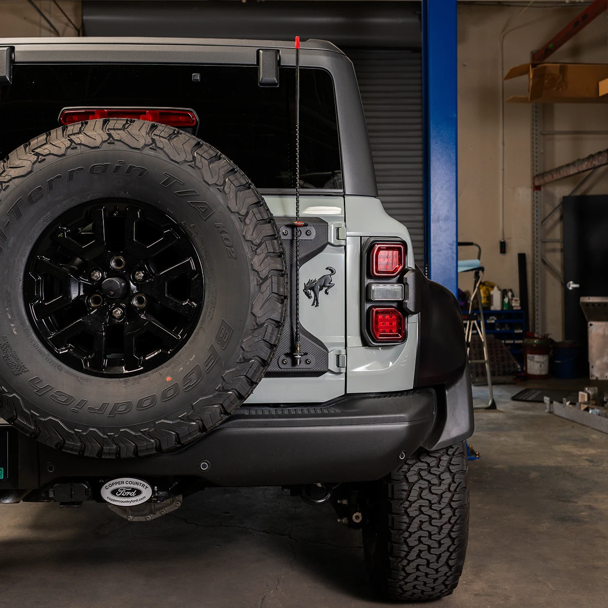 Rear Antenna Mount For 2021+ Ford Bronco Raptor 10 Rear Antenna Mount For 2021+ Ford Bronco Raptor - Image 8