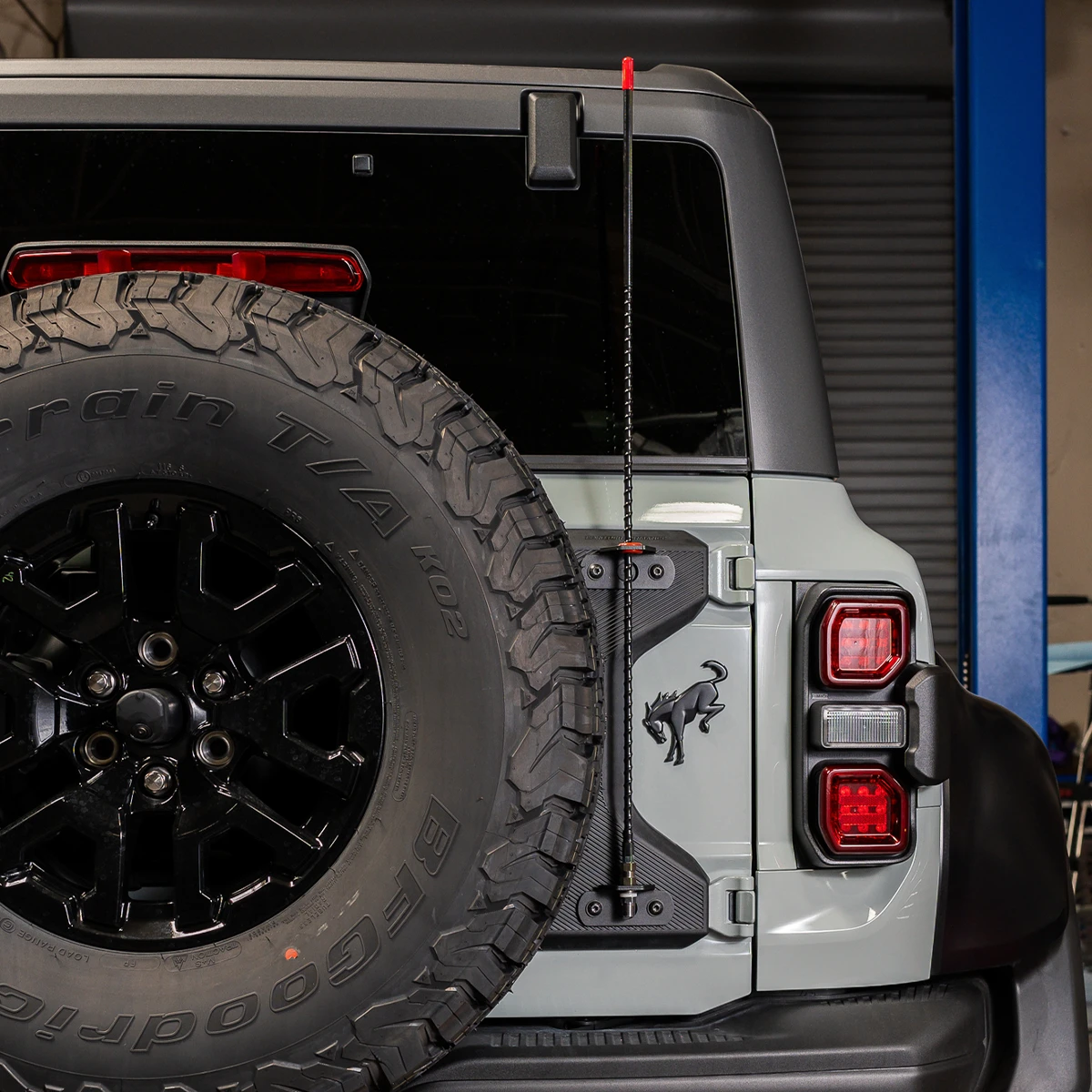 Rear Antenna Mount For 2021+ Ford Bronco Raptor 4 Rear Antenna Mount For 2021+ Ford Bronco Raptor - Image 2