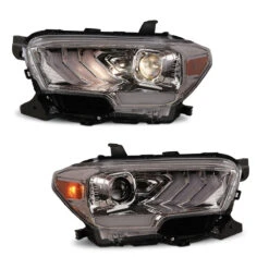 DRL Headlights For 2016-2019 Toyota Tacoma/2020-2023 Tacoma SR SR5 TRD Sport -Car Parts Shop CHWJ 0713 C