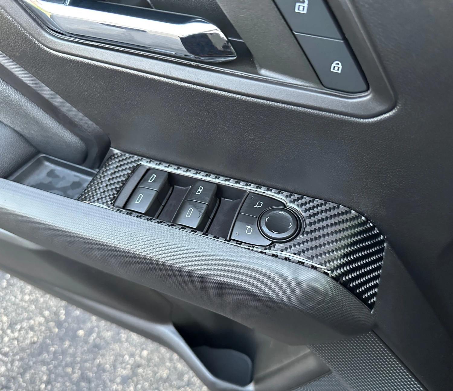 Door Switches Accent Trim Fits 2023-2024 Chevrolet Colorado & GMC Canyon 4 Door Switches Accent Trim Fits 2023-2024 Chevrolet Colorado & GMC Canyon - Image 2