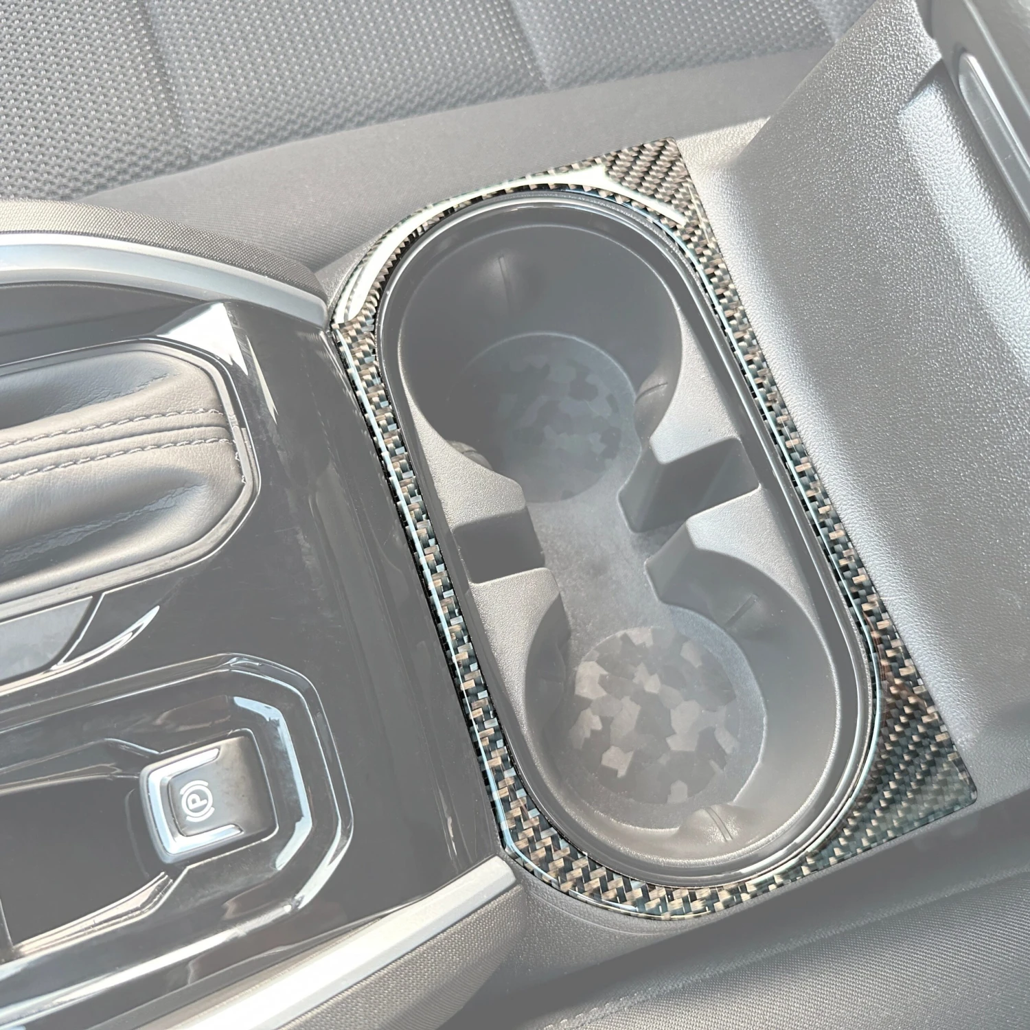 Center Console Cupholder Accent Trim Fits 2023-2024 Chevrolet Colorado & GMC Canyon 3 Center Console Cupholder Accent Trim Fits 2023-2024 Chevrolet Colorado & GMC Canyon