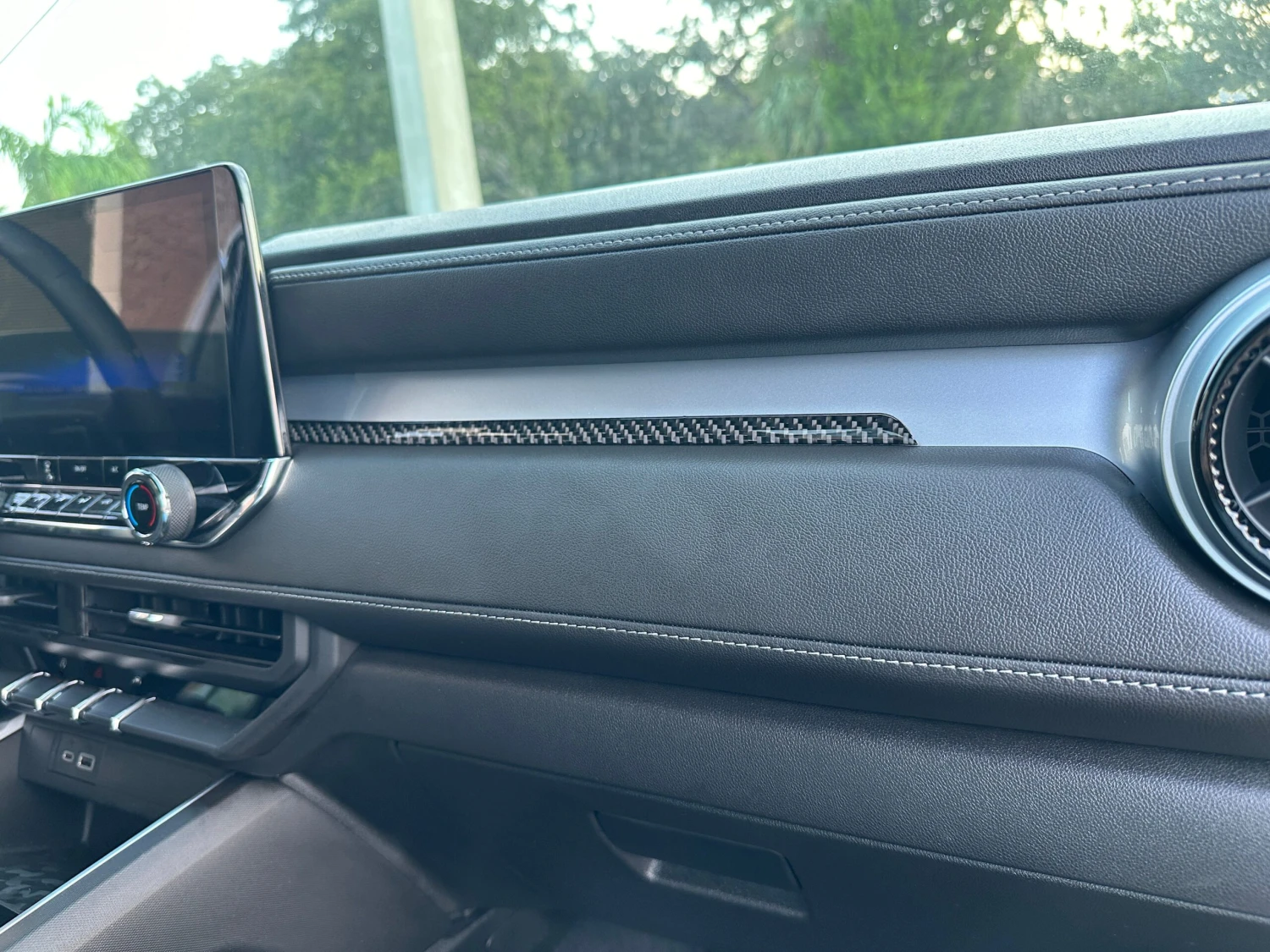 Passenger Side Dash Line Accent Trim Fits 2023-2024 Chevrolet Colorado & GMC Canyon 4 Passenger Side Dash Line Accent Trim Fits 2023-2024 Chevrolet Colorado & GMC Canyon - Image 2