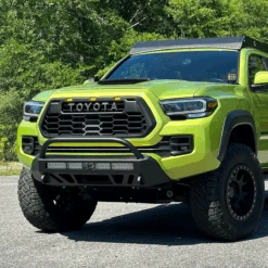 Stealth Bumper For 2016-2023 Tacoma 38 Stealth Bumper For 2016-2023 Tacoma -Car Parts Shop Cali Raised Bumper on electric lime tacoma with bull bar
