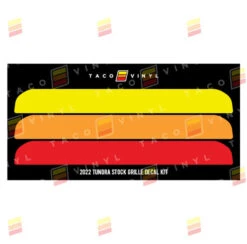 2022+ Tundra Offroad Grille Decal