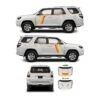 2010-2024 4Runner Checkered Stripe Kit 1 2010-2024 4Runner Checkered Stripe Kit -Car Parts Shop Classic 4Runner TRDPRO AllSides Kit