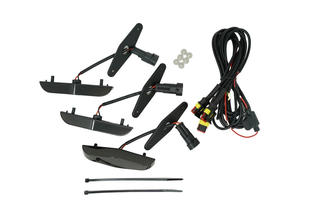 Grille Raptor LED Light Kit For 2014-2024 Toyota 4Runner 3 Grille Raptor LED Light Kit For 2014-2024 Toyota 4Runner - Image 2