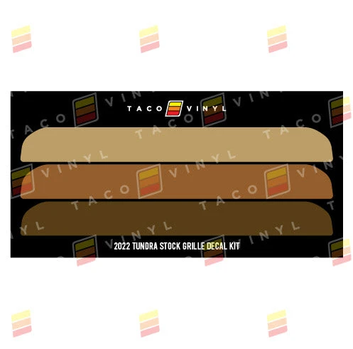 2022+ Tundra Offroad Grille Decal 8 2022+ Tundra Offroad Grille Decal - Image 6
