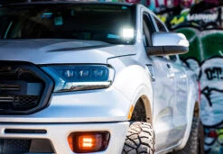 Low Profile Ditch Light Brackets Kit For 2019-2022 Ford Ranger -Car Parts Shop DitchKit 0000s 0001 DSC09523