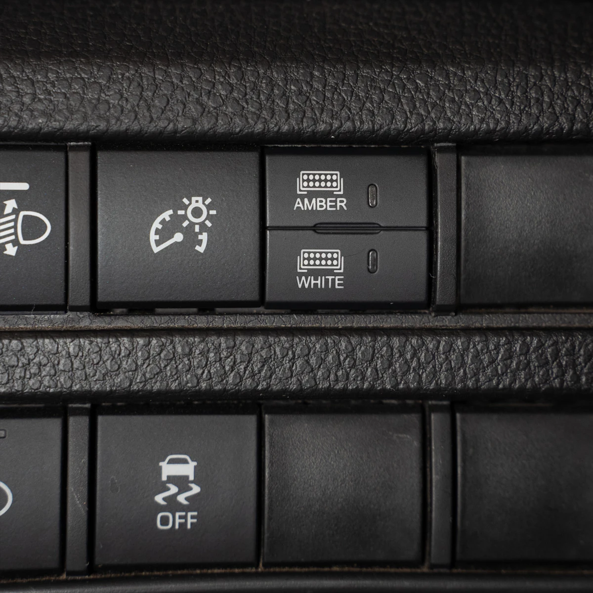 Square Style Dual Function Toyota OEM Style "AMBER & WHITE" Switch 5 Square Style Dual Function Toyota OEM Style "AMBER & WHITE" Switch - Image 3
