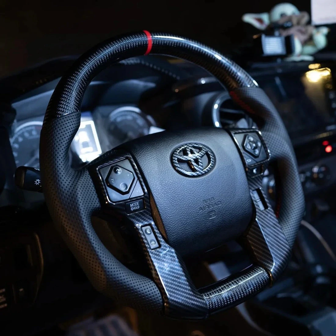 Aspire Carbon Fiber Steering Wheel For Tacoma/Tundra/4Runner 5 Aspire Carbon Fiber Steering Wheel For Tacoma/Tundra/4Runner - Image 3