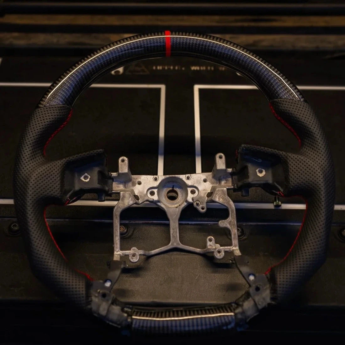 Aspire Carbon Fiber Steering Wheel For Tacoma/Tundra/4Runner 4 Aspire Carbon Fiber Steering Wheel For Tacoma/Tundra/4Runner - Image 2