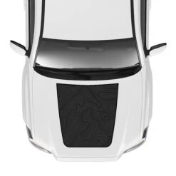 2016+ Tacoma Off-Road/SR5 Hood Stamp 41 2016+ Tacoma Off-Road/SR5 Hood Stamp -Car Parts Shop GraywithBlackTopo Standard Hood Stamp 3rdGenTacoma
