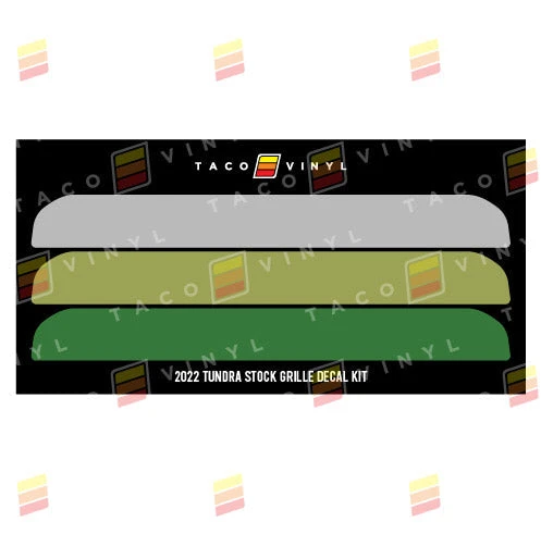 2022+ Tundra Offroad Grille Decal 10 2022+ Tundra Offroad Grille Decal - Image 8
