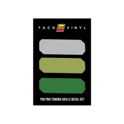 Tundra Pro Grille Decals -Car Parts Shop GreenScheme