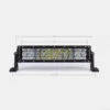 14" Dual Row 5D Optic OSRAM LED Bar -Car Parts Shop Grey Background 0027 13inchDualRowFrontFull