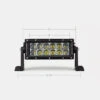8" Dual Row 5D Optic OSRAM LED Bar -Car Parts Shop Grey Background 0030 7InchDualRowFrontFull