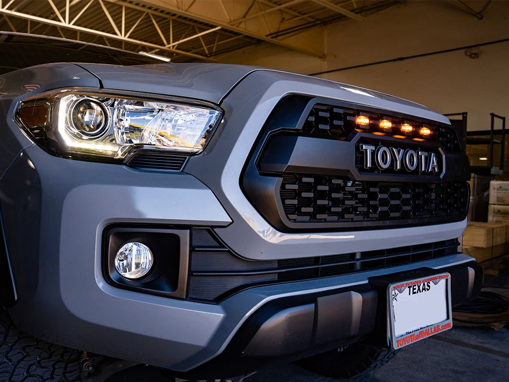 TRD Pro Grille Raptor LED Light Kit For 2016-2023 TOYOTA TACOMA 10 TRD Pro Grille Raptor LED Light Kit For 2016-2023 TOYOTA TACOMA - Image 8