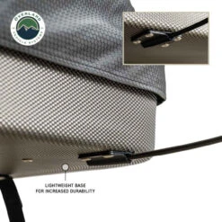 HD Bundu Hard Shell Pop Up Roof Top Tent - Grey Body & Green Rainfly -Car Parts Shop HD Bundu Hard Shell Pop Up Roof Top Tent Grey Body Green Rainfly 7097 22828.1706665765