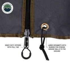 HD Nomadic 180 LTE Awning Wall With Windows -Car Parts Shop HDNomadic180LTEAwningWallwithWindows5