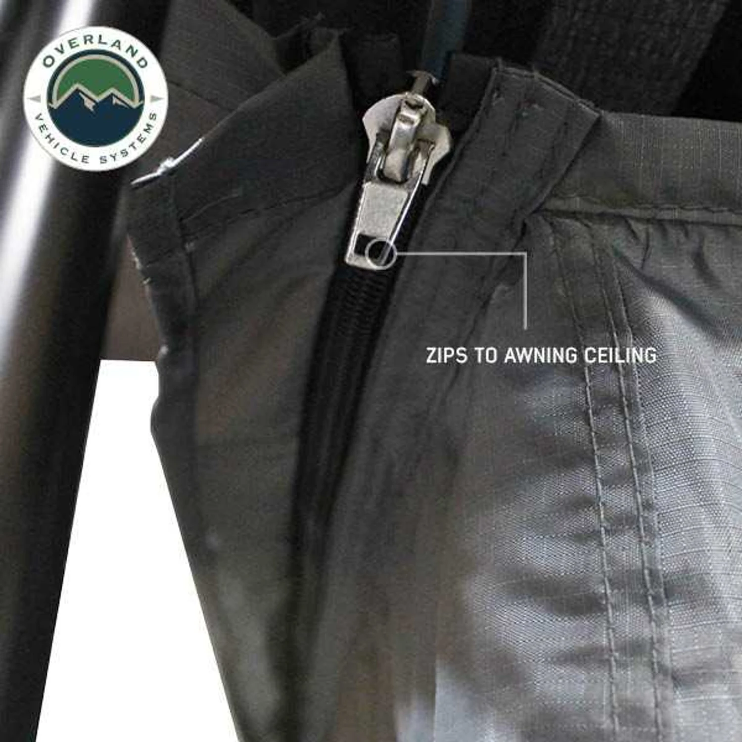 HD Nomadic Awning Room Enclosure, Grey Body, Green Trim (4 Walls & Floor) 16 HD Nomadic Awning Room Enclosure, Grey Body, Green Trim (4 Walls & Floor) - Image 14