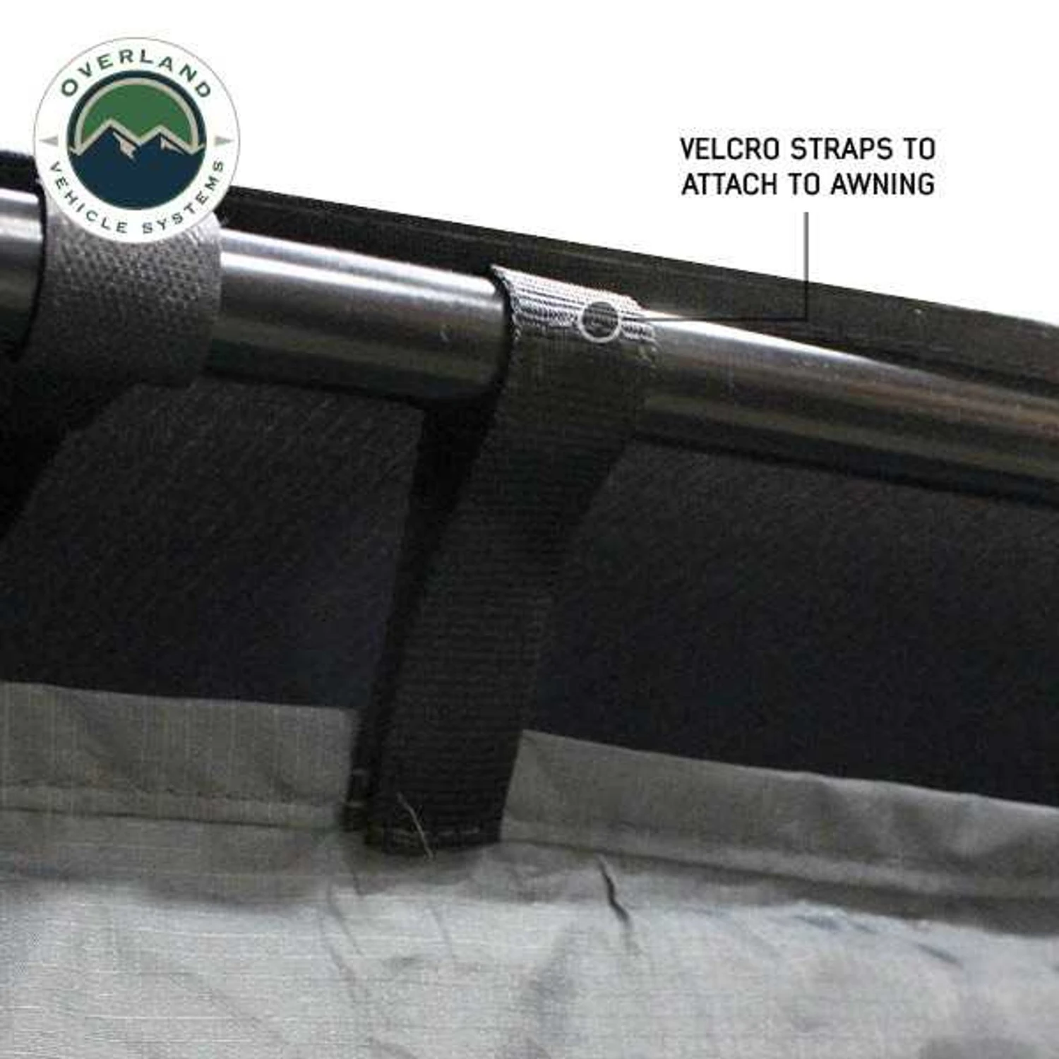 HD Nomadic Awning Room Enclosure, Grey Body, Green Trim (4 Walls & Floor) 12 HD Nomadic Awning Room Enclosure, Grey Body, Green Trim (4 Walls & Floor) - Image 10