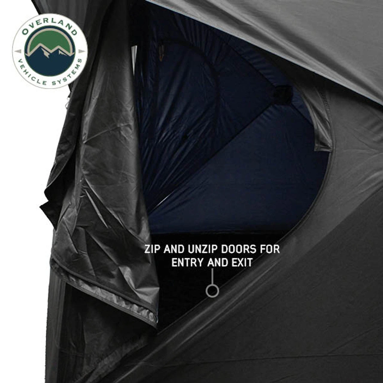 Hubcentric Ground Tent - Black Body & Grey Rainfly 16 Hubcentric Ground Tent - Black Body & Grey Rainfly - Image 14