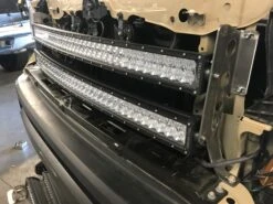 42" Hidden Grille Curved LED Light Bar Brackets Kit For 2014-2021 Toyota Tundra -Car Parts Shop IMG 3684