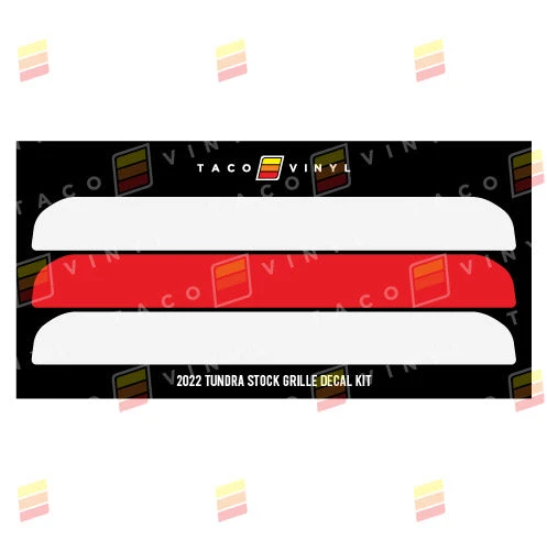 2022+ Tundra Offroad Grille Decal 15 2022+ Tundra Offroad Grille Decal - Image 13