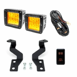 Low Profile Ditch Light Brackets Kit For 2003-2009 Toyota 4Runner -Car Parts Shop LPDL 4R Combo 4