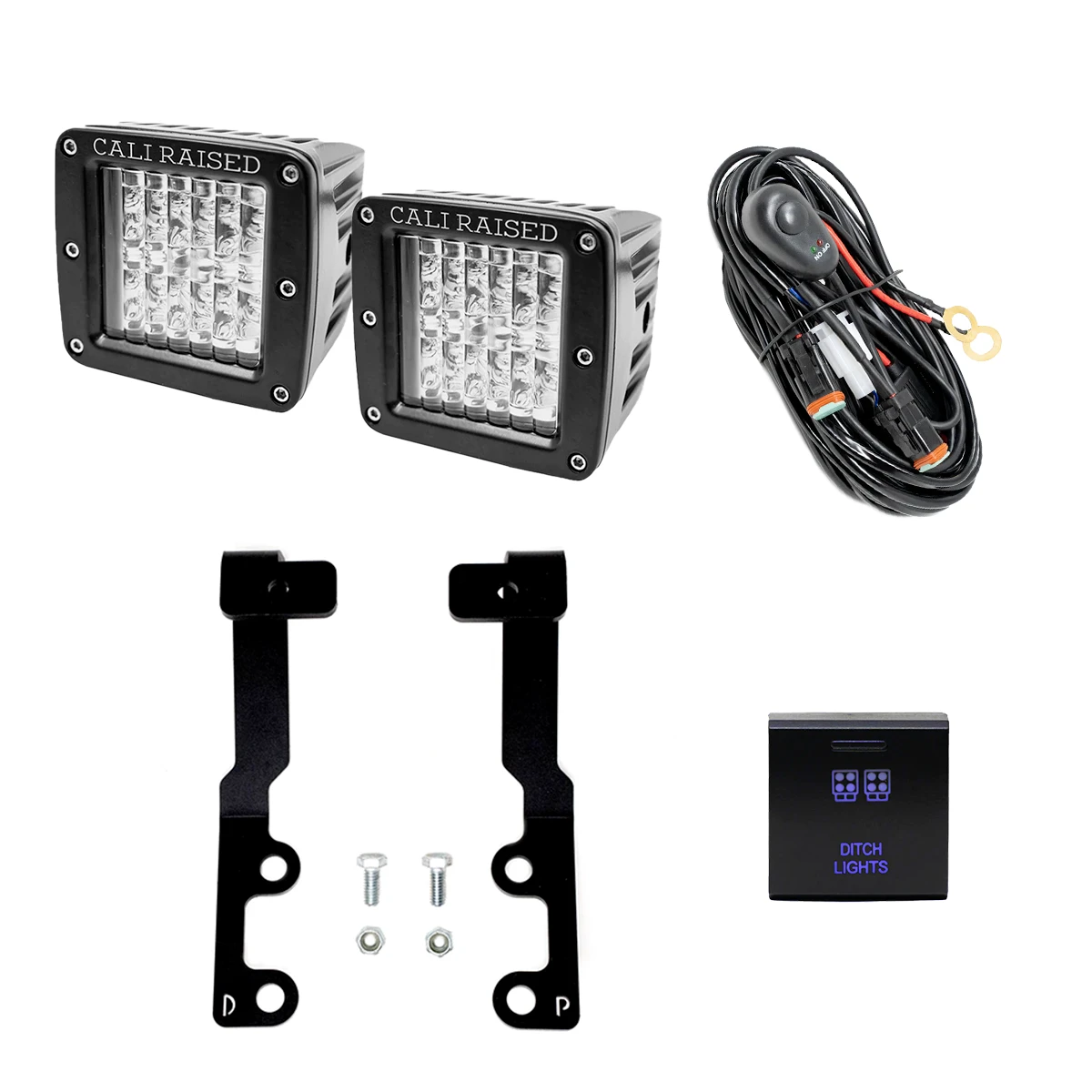 Low Profile Ditch Light Brackets Kit For 2022+ Toyota Tundra 10 Low Profile Ditch Light Brackets Kit For 2022+ Toyota Tundra - Image 8