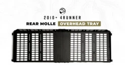 Rear Molle Overhead Tray For 2010-2024 4Runner 18 Rear Molle Overhead Tray For 2010-2024 4Runner -Car Parts Shop MOLLE Inner Top Tray Only