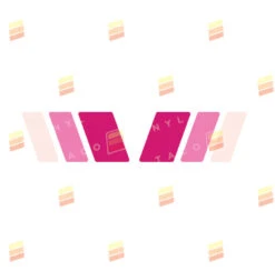 Rear Classic Decals 32 Rear Classic Decals -Car Parts Shop Pink Rear Classic