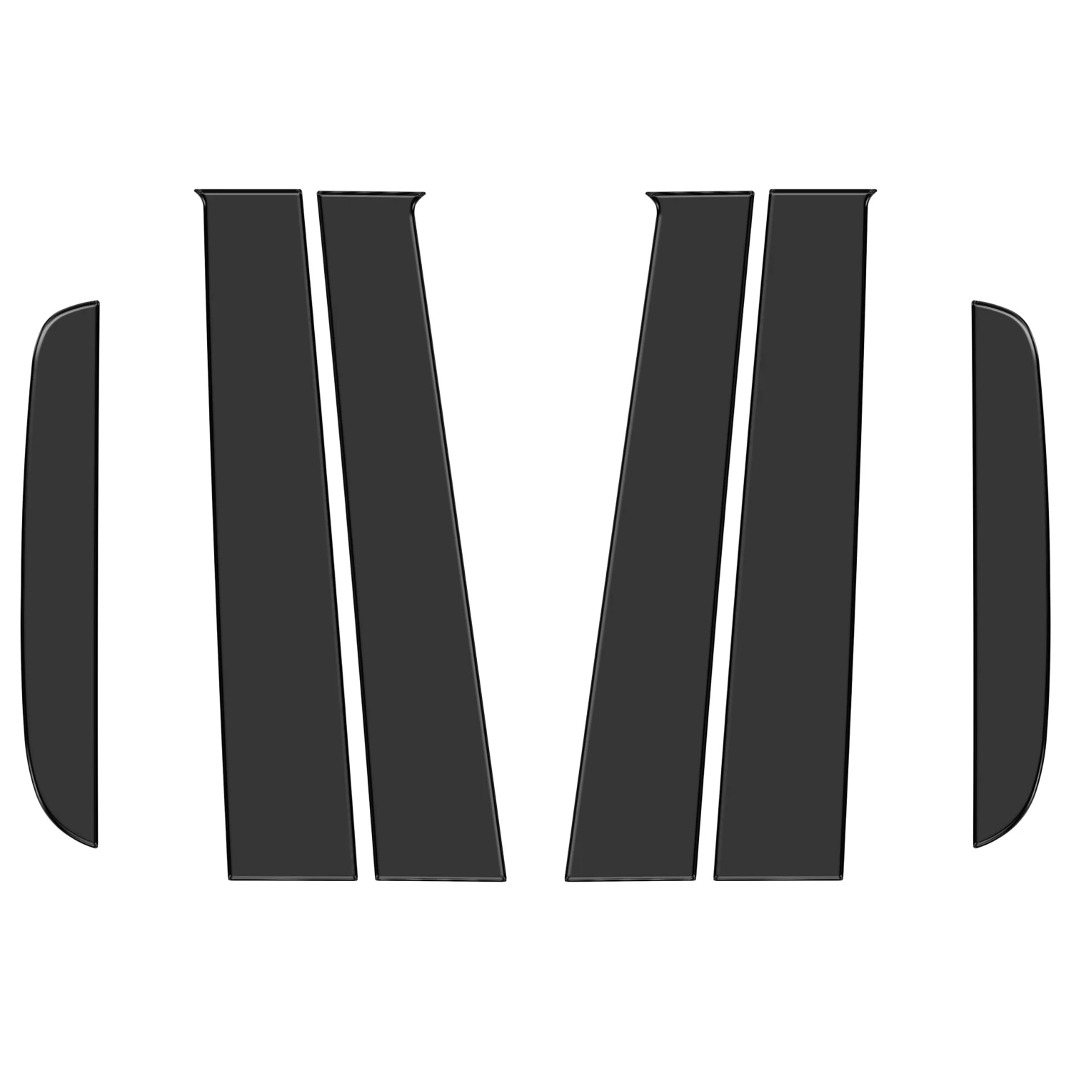 Door Pillar (B+C) Overlays Fits 2019-2023 Ford Ranger SuperCrew 9 Door Pillar (B+C) Overlays Fits 2019-2023 Ford Ranger SuperCrew - Image 7