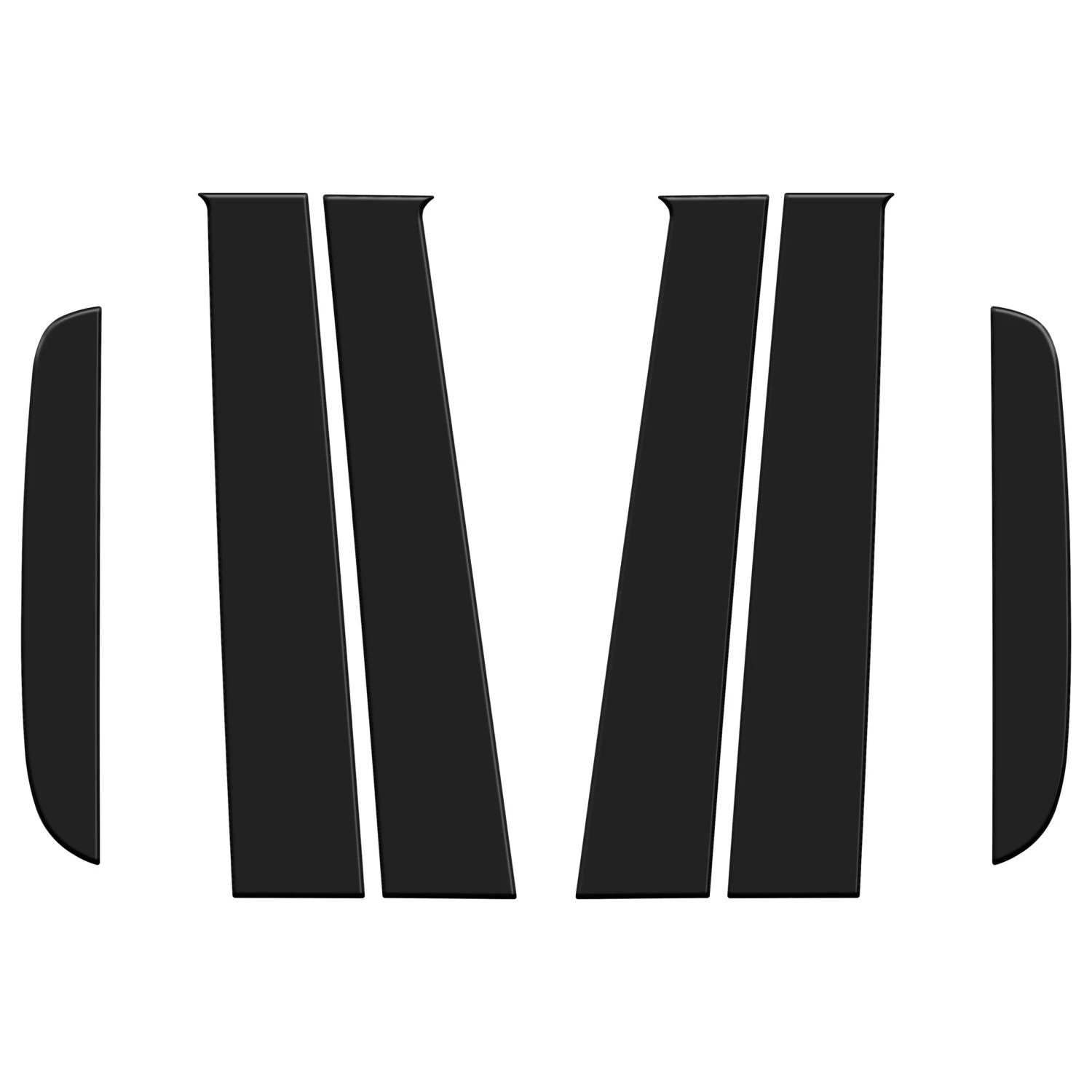 Door Pillar (B+C) Overlays Fits 2019-2023 Ford Ranger SuperCrew 11 Door Pillar (B+C) Overlays Fits 2019-2023 Ford Ranger SuperCrew - Image 9