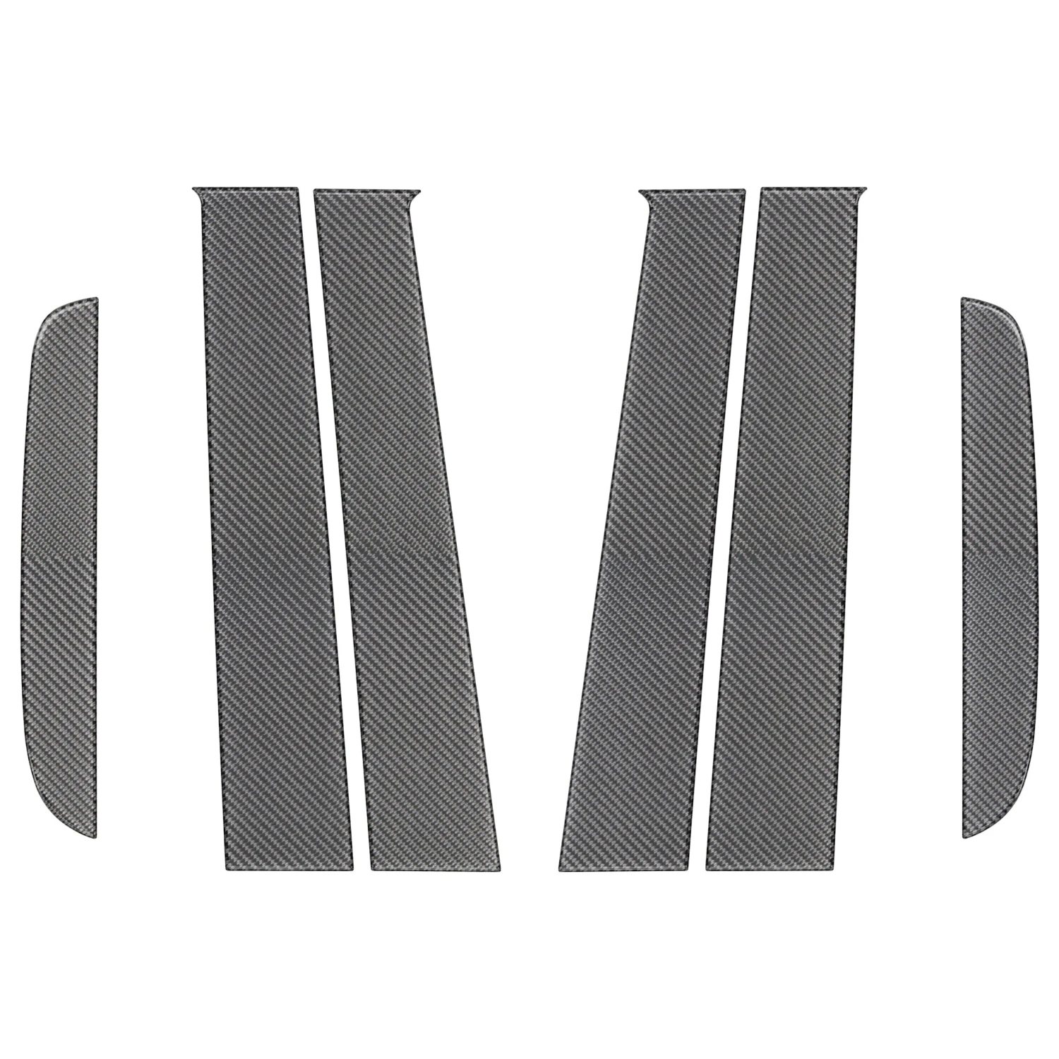 Door Pillar (B+C) Overlays Fits 2019-2023 Ford Ranger SuperCrew 5 Door Pillar (B+C) Overlays Fits 2019-2023 Ford Ranger SuperCrew - Image 3