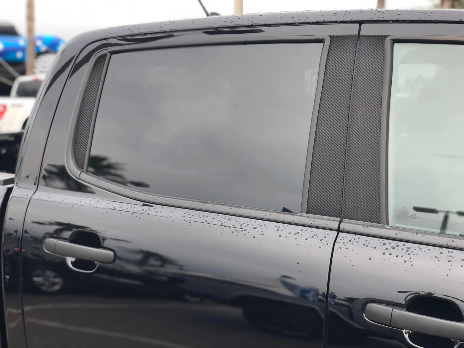 Door Pillar (B+C) Overlays Fits 2019-2023 Ford Ranger SuperCrew 6 Door Pillar (B+C) Overlays Fits 2019-2023 Ford Ranger SuperCrew - Image 4