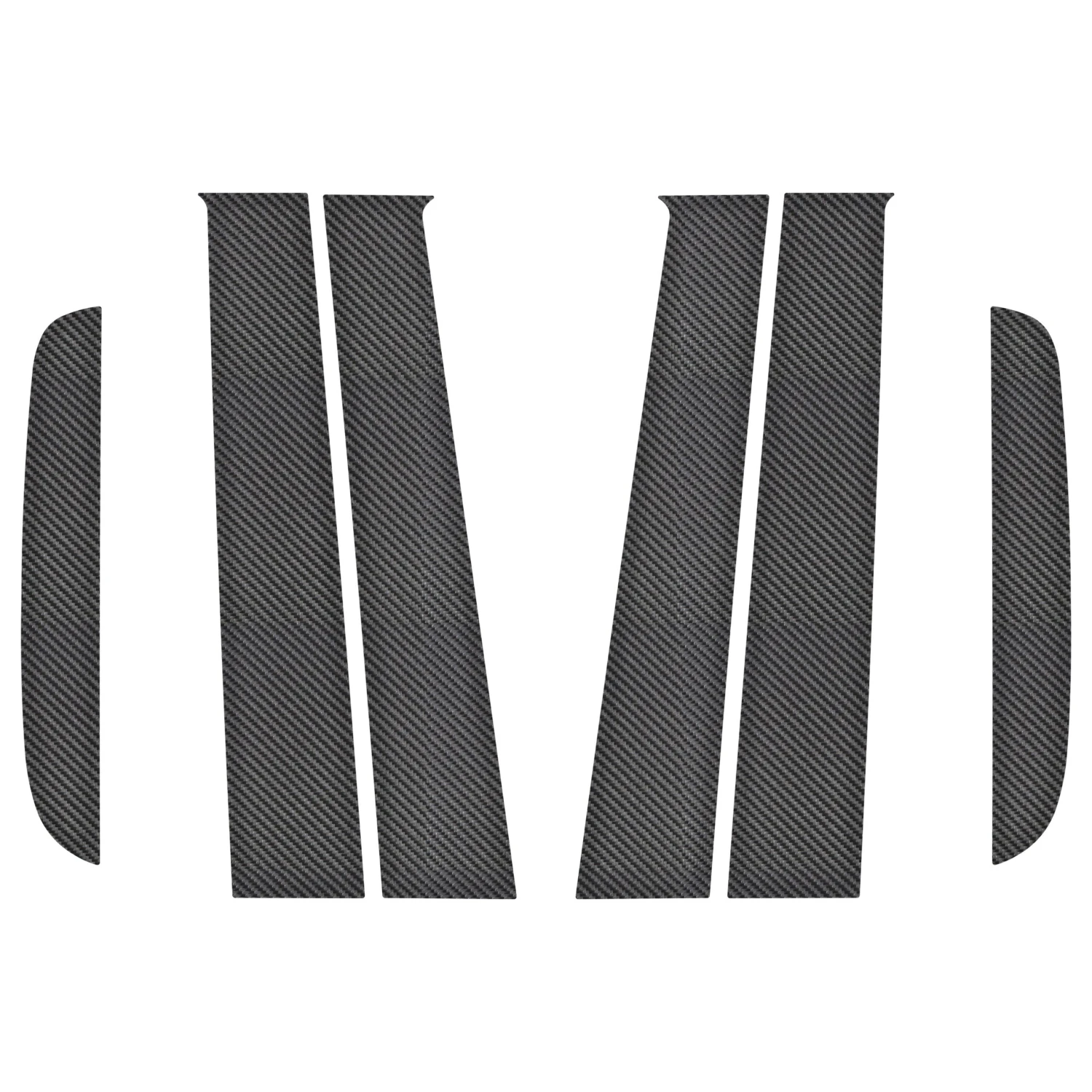 Door Pillar (B+C) Overlays Fits 2019-2023 Ford Ranger SuperCrew 7 Door Pillar (B+C) Overlays Fits 2019-2023 Ford Ranger SuperCrew - Image 5