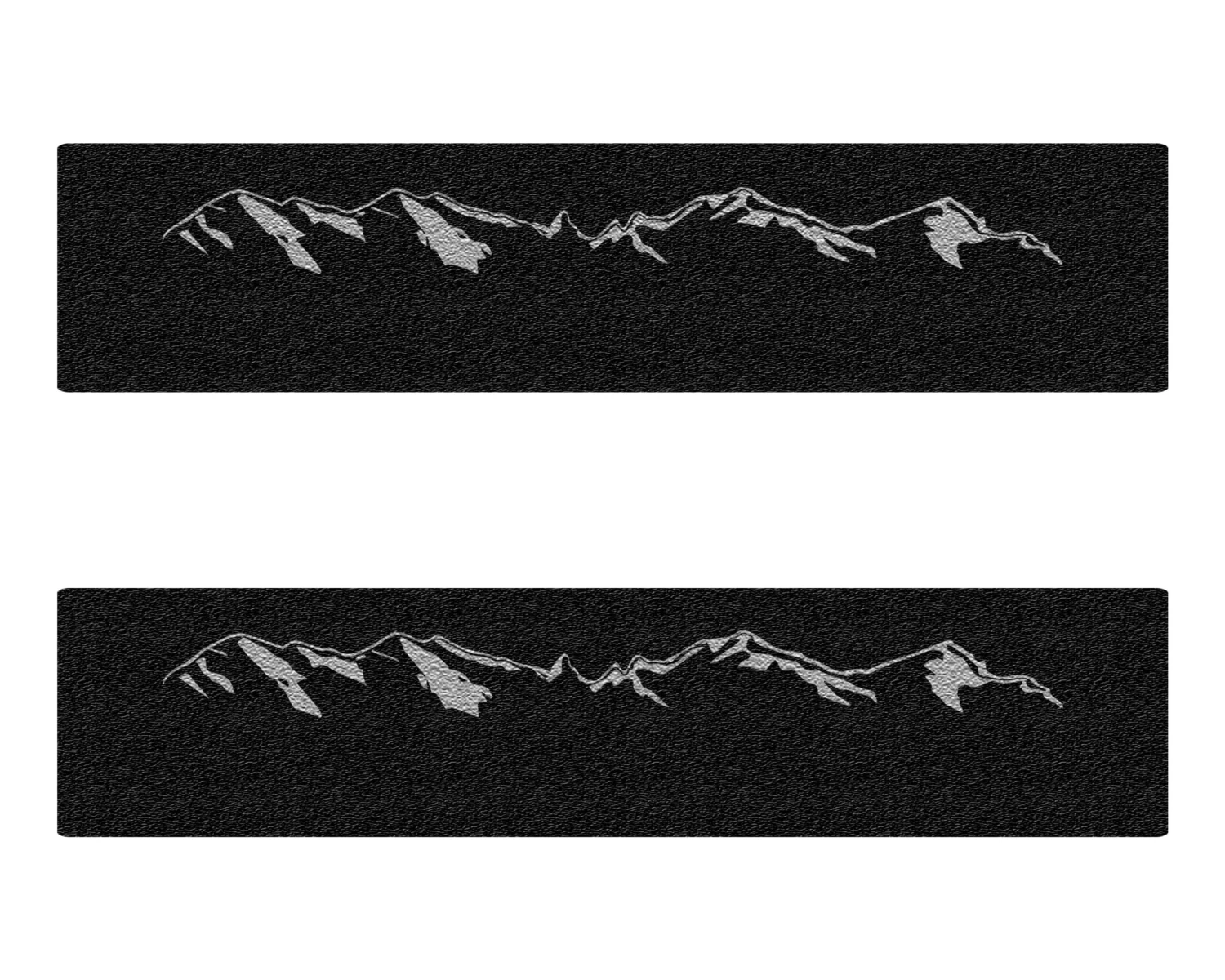 Door Sill Protection Overlays (Textured) Fits 2019-2023 Ford Ranger 5 Door Sill Protection Overlays (Textured) Fits 2019-2023 Ford Ranger - Image 3