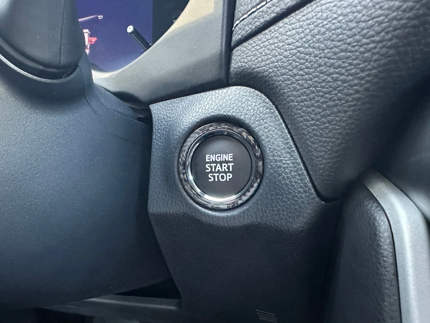 Start Button Accent Trim Fits 2019-2024 Toyota Rav4 4 Start Button Accent Trim Fits 2019-2024 Toyota Rav4 - Image 2