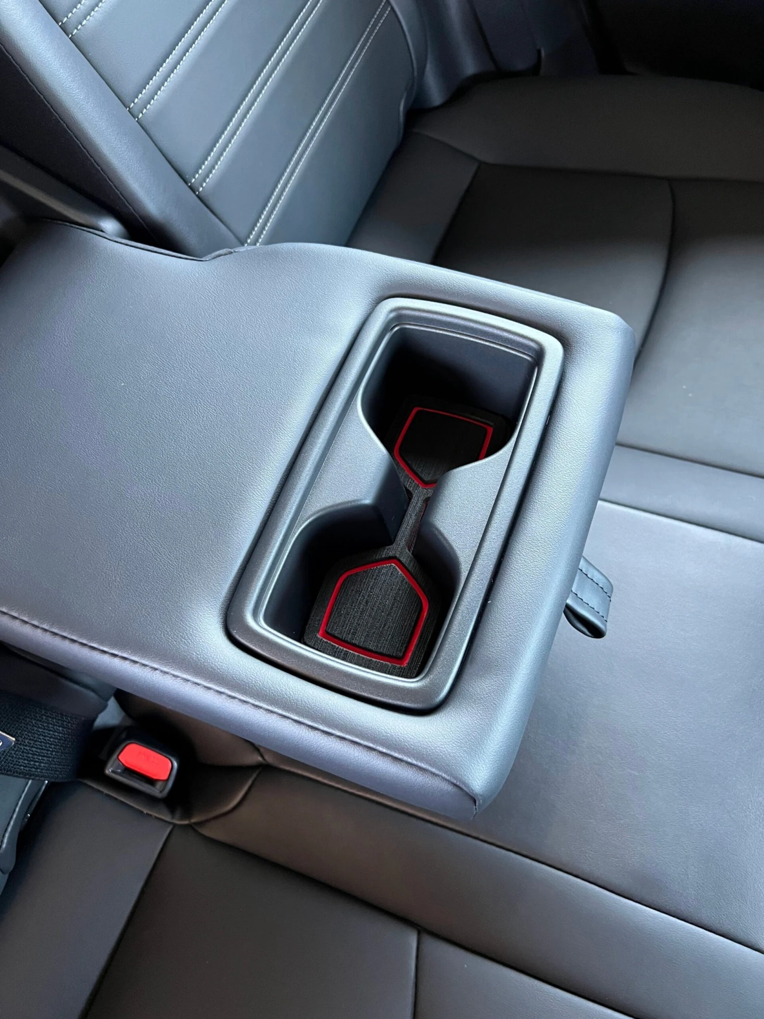 Rear Cupholder Foam Inserts Fits 2019-2024 Toyota Rav4 4 Rear Cupholder Foam Inserts Fits 2019-2024 Toyota Rav4 - Image 2