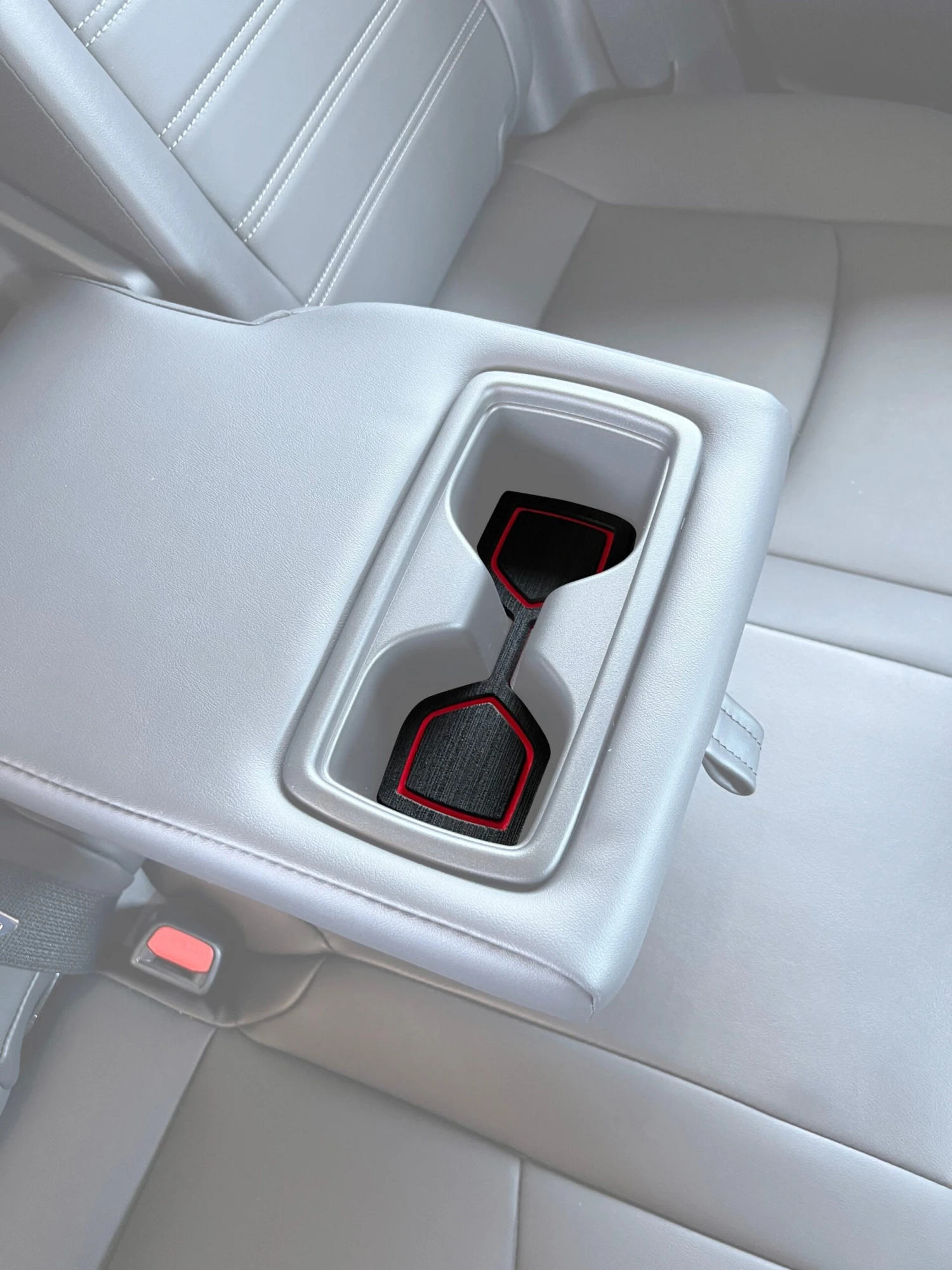 Rear Cupholder Foam Inserts Fits 2019-2024 Toyota Rav4 3 Rear Cupholder Foam Inserts Fits 2019-2024 Toyota Rav4