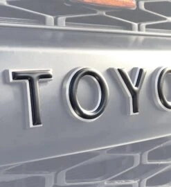 Grille Letter Overlays Fits 2010-2024 Toyota 4Runner