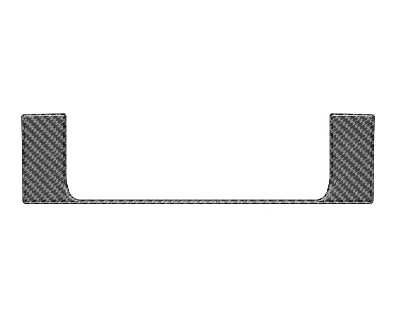 Above Center Air Vent Accent Trim Fits 2014-2024 Toyota 4Runner 5 Above Center Air Vent Accent Trim Fits 2014-2024 Toyota 4Runner - Image 3