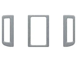 Center Air Vent Accent Trim Fits 2014-2024 Toyota 4Runner 36 Center Air Vent Accent Trim Fits 2014-2024 Toyota 4Runner -Car Parts Shop RUN011 CLG G