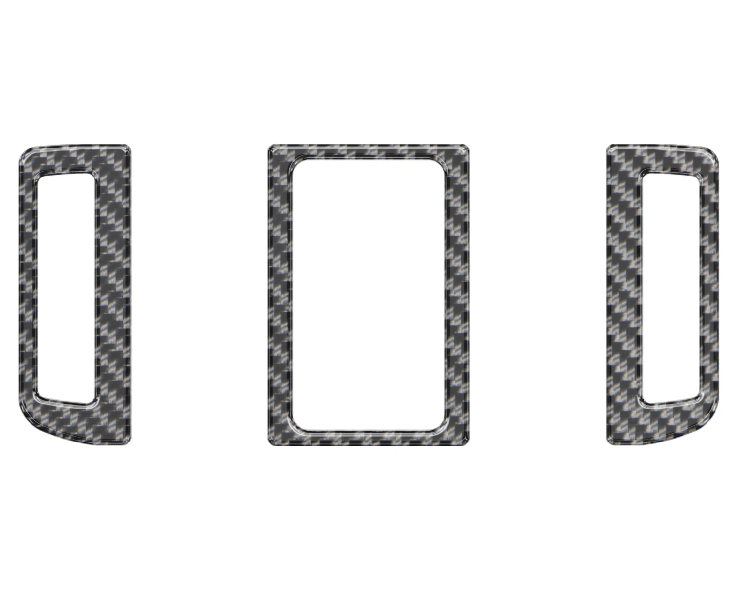 Center Air Vent Accent Trim Fits 2014-2024 Toyota 4Runner 5 Center Air Vent Accent Trim Fits 2014-2024 Toyota 4Runner - Image 3