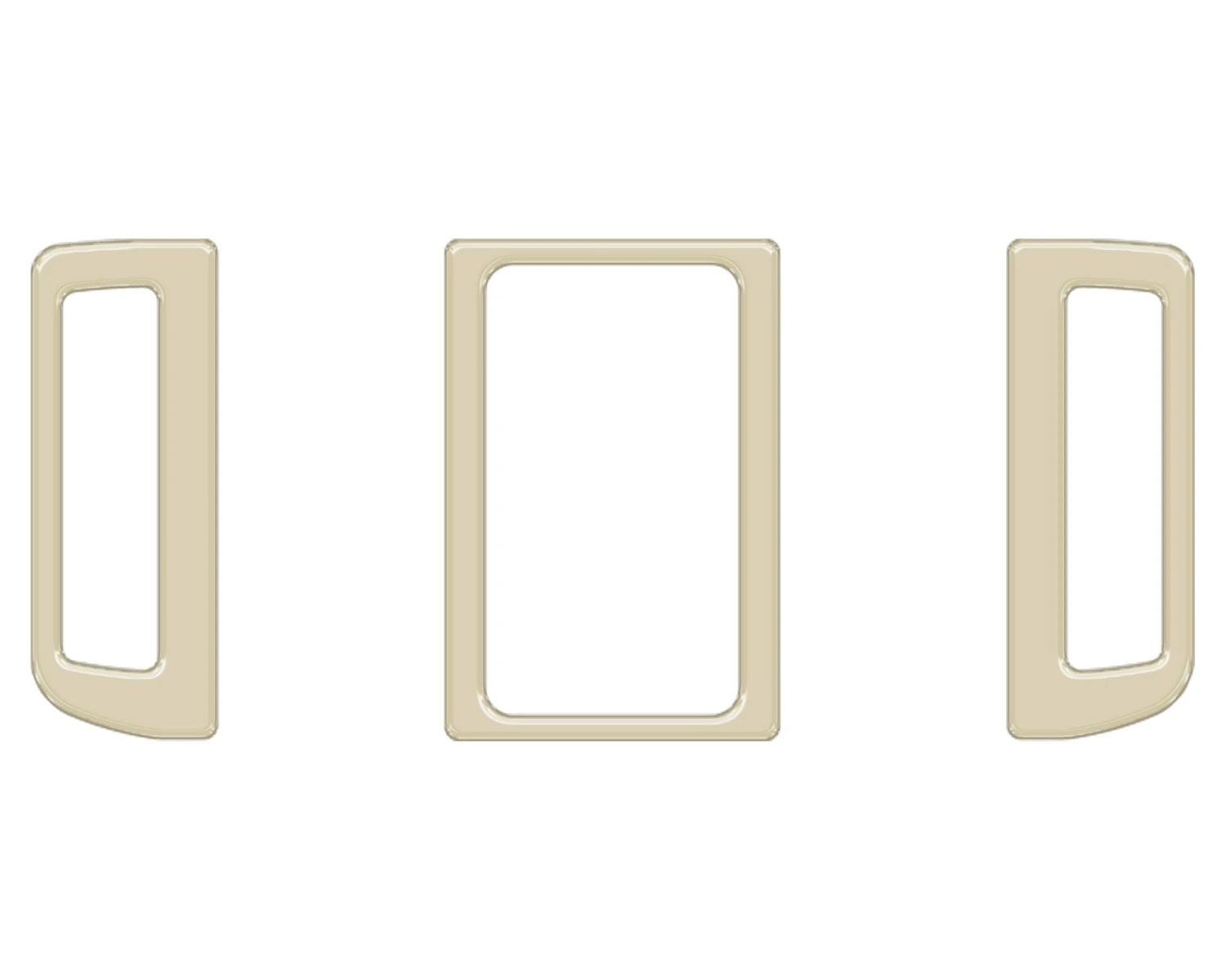 Center Air Vent Accent Trim Fits 2014-2024 Toyota 4Runner 21 Center Air Vent Accent Trim Fits 2014-2024 Toyota 4Runner - Image 19