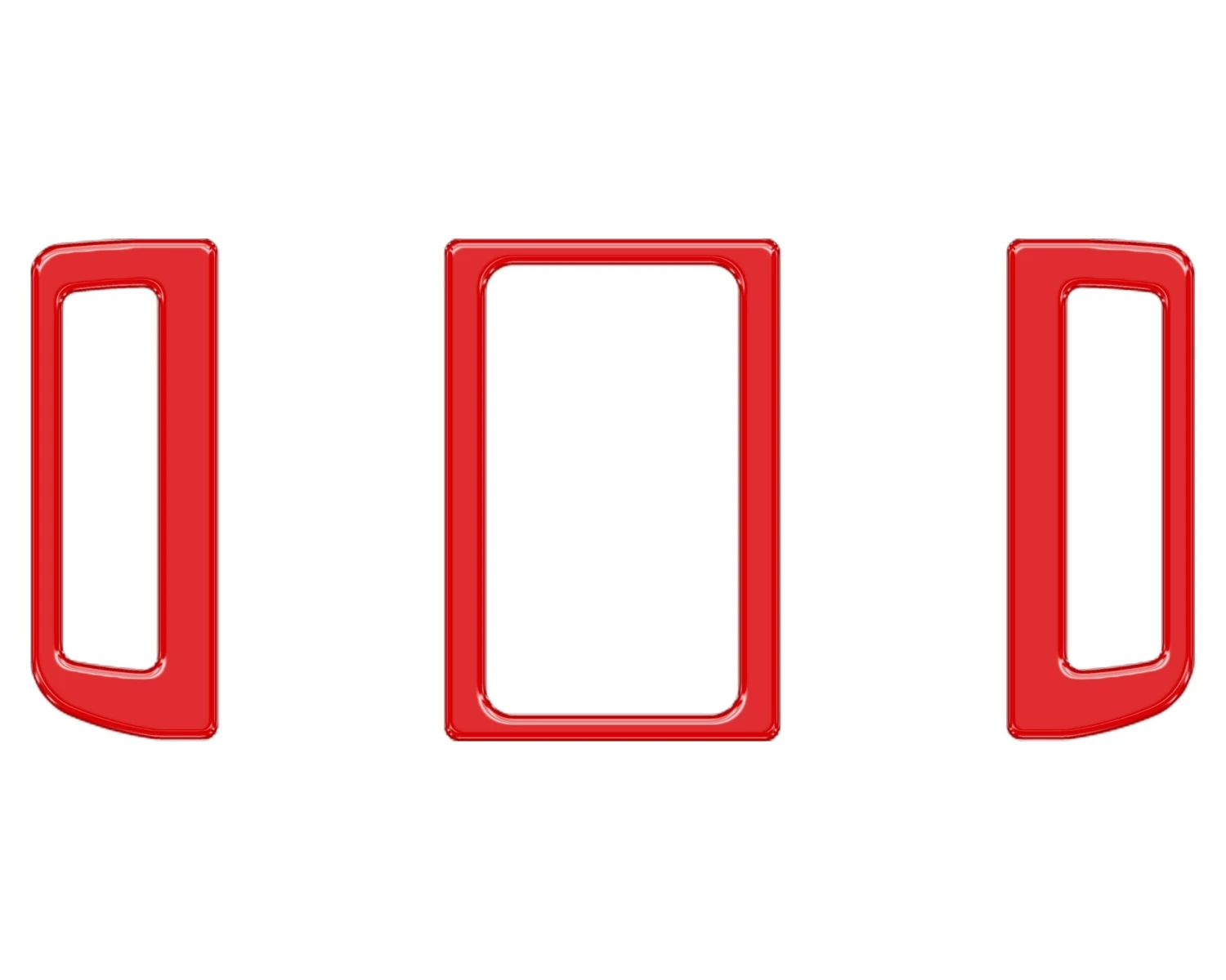 Center Air Vent Accent Trim Fits 2014-2024 Toyota 4Runner 11 Center Air Vent Accent Trim Fits 2014-2024 Toyota 4Runner - Image 9