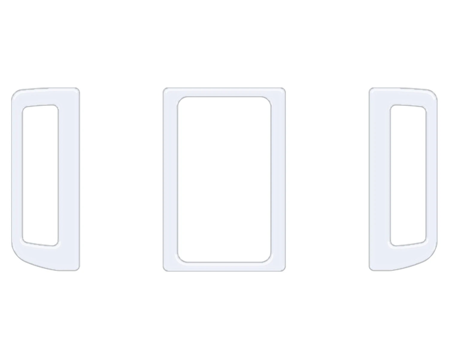 Center Air Vent Accent Trim Fits 2014-2024 Toyota 4Runner 13 Center Air Vent Accent Trim Fits 2014-2024 Toyota 4Runner - Image 11