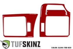 Passenger/Driver Upper Air Vent Accent Trim Fits 2014-2024 Toyota 4Runner -Car Parts Shop RUN012 RED G 55396e79 f8ed 499b 85b5 3f0c0e8c6082